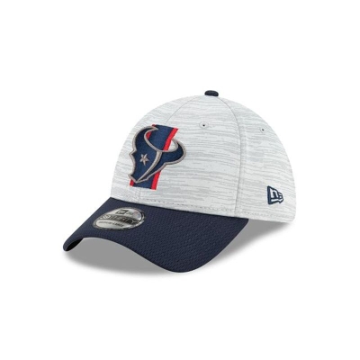 Houston Texans Gorra | New Era Official NFL Training 39thirty Stretch Fit Cap Mexico - Azules